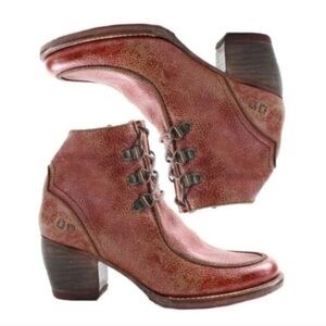 BED/STU Adobe Made In Mexico Leather Mage Booties